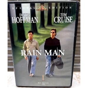Rain Man DVD 1988 Special Edition Drama Film Tom Cruise Dustin Hoffman Video